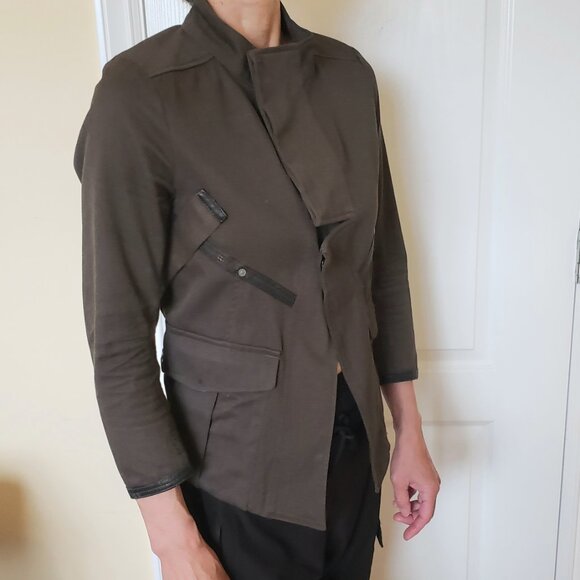 G Star Raw Cargo Line Crusader Overshirt in Khaki - Picture 5 of 13